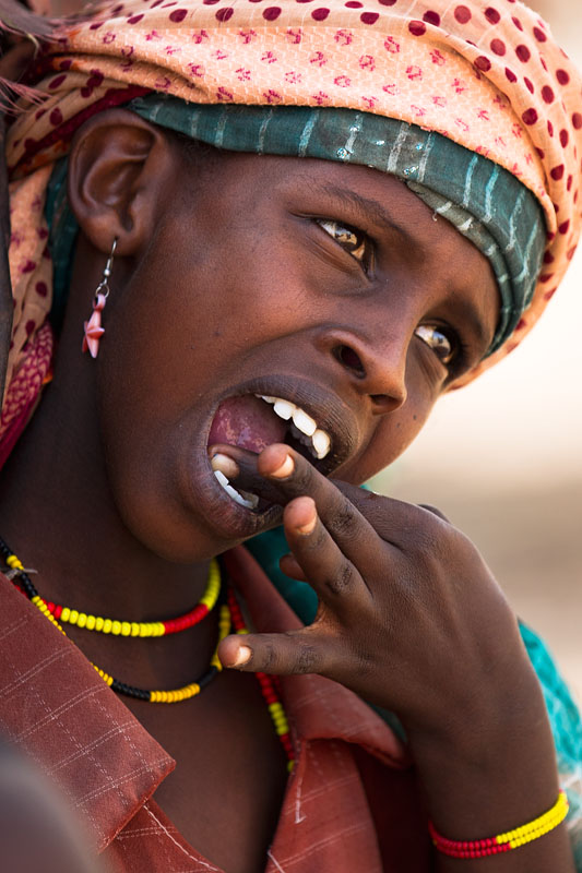 35a. A girl from the Gabra tribe   Kenya